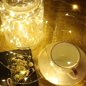 3M/10M Copper Wire Fairy Light Solar Light USB LED Waterproof Christmas Decoration Flexible Copper Wire Light