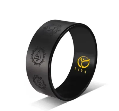 LIYA Yoga Wheel วีลวงล้อโยคะ ยางพาราPU