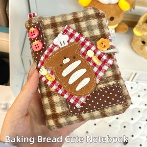 Baking Bread Dog Themed Handbook Cover Flexible Handmade