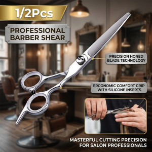 1/2Pcs Professional Hairdressing Scissors Barber Scissors Cutting Thinning Scissors Hair Shear Stainless Steel Hairdressing
