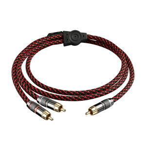 YYTCG | YYTCG 6N OFC Đồng Nguyên Chất RCA Nam Sang Dual RCA Nam Cáp Âm Thanh Hi-Fi Stereo Dây Cho Loa Rạp Hát Tại Nhà