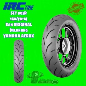 Ban IRC matic 140/70 ring 14 tubles original Yamaha aerox