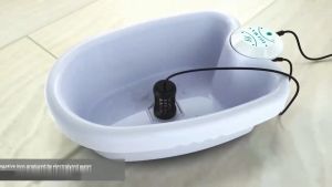 Suolaer 1Set Detox Machine Ion Cleanse Ionic Detox Foot Bath Aqua Cell Spa Machine Footbath Massage Detox Foot Bath Arrays Aqua Spa(Not include the Basin )