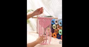 เชือกฝ้าย  3mm 100g  ยาว 30 เมตร เชือกฝ้ายหลากสีสัน เชือกทอมือ DIY สําหรับแขวนตกแต่งบ้าน ถักหมวก