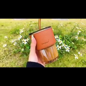 Chang แก้วน้ำ แก้วกาแฟ 400ml สไตล์มินิมอล ทนความร้อนได้ดี พร้อมส่ง Coffe cup