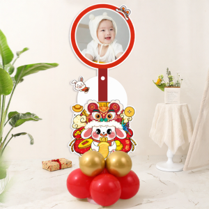 HUANGLISHI | Custom Welcome Standing Sign for Babys First Birthday Celebration KT Board