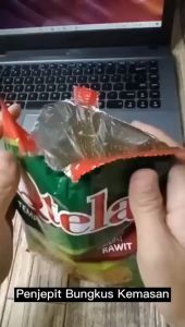 Penjepit Plastik Snack Makanan Camilan / Clip Food segel penjepit makanan
