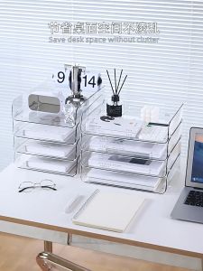 COLOGO 🥇 File Document Letter Paper Tray Sorter Collection File Desk Organizer Rack Stackable Document Tray Holder