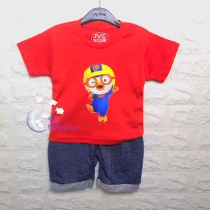 BOBOBAM BAJU BAYI LAKI LAKI SETELAN ANAK COWO LUCU STELAN COWOK 6 BULAN- 3 TAHUN KEREN TRENDY KEKINIAN KARAKTER P0R0R0