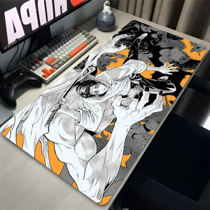 Bandai | Mouse Pad J-Jujutsu Kaisen Cool Desk Mat Non-slip Thickened Large Writing Lockedge Office Student Gaming Cushion MousePad