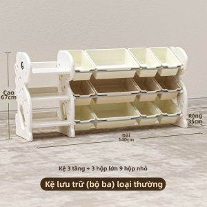 MLZH | Kệ Sắp Xếp Thân Thiện Với Trẻ Em Cho Đồ Chơi