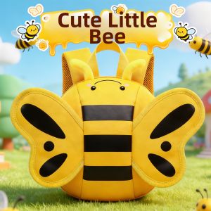 Cute Butterfly and Bee Kids School Backpack