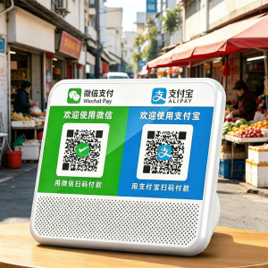Jieyang | Outdoor High Volume Voice Announcer for QR Code Payments