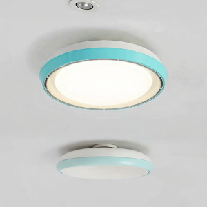 LANGSHANGZHAOMING | Bladeless Eye-protection Ceiling Fan Light Modern Simple Round New Integrated