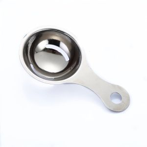 Stainless Steel Egg Separator Strainer Filter White Yolk Divider Kitchen Baking Tool Easy Clean