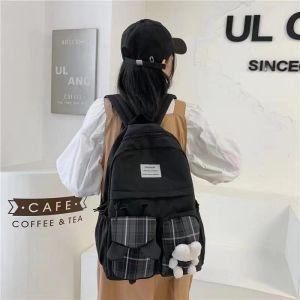 LS Hot Item Korean Fashion Waterproof Backpack For Women Large Capacity Schoolbag For Girl