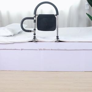 Elderly Bed Guard For Elderly Safety Bed Fence Elderly Bed Handle Bar Bed Sheet Tucker Bed Guard For Elderly  Women Get up Anti-Spill Glue Installation-Free 老人床挡