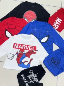 Baby Boy & girl  Clothes Sets Suits COW MILK Baby Toddler long sleeves Kids Baju baby 7-18KG.