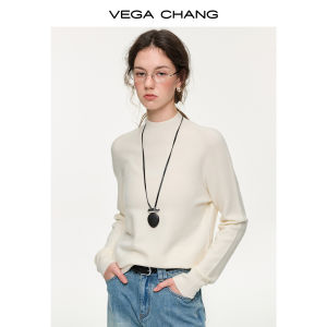 VEGA CHANG | Áo Sweater Len Nữ Đa Màu Cổ Tròn Mềm