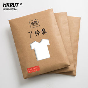 HKRUT | Summer Style Casual V-Neck Cotton T-Shirts