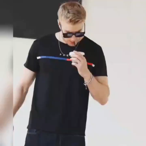 Paris Theme Pattern Print Mens Comfy T-shirt Graphic Tee Mens Summer Clothes Mens Outfits Trendy Streetwear T-Shirt