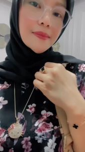 Atasan Wanita Jumbo Saida Rayon Import Viscose High Quality LD 140 cm