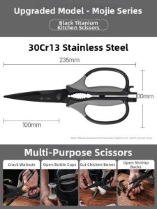 Zhang Xiaoquan | Home Use Titanium Coated Stainless Steel Multi-purpose Kitchen Scissors