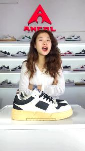 {Siêu cuối tháng} Giày thời trang nam nữ Ancol Extreme Retro Blaky size 39-44 chất liệu da thật 100% miếng lót giày Eva đế cao su êm chân thoáng khí.