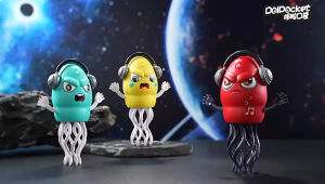 Oldlaiben Electric Dancing Octopus Twisting Dancing Squid Automatic Obstacle Avoidance Octopus Kids Spray Toys