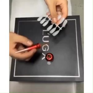 ลวดดึงลายหัวใจ แม่เหล็กเงินยาว ตกแต่งเล็บ (ต้องใช้แม่เหล็กแรงๆเท่านั้น !! )ดึงสีลูกแก้ว แคทอาย โฮโลแกรม