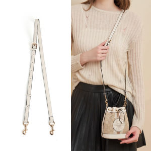 สายสะพายไหล่ลายมะพร้าวสำหรับปรับแต่งกระเป๋า Coach Tote กระเป๋าสะพายข้างแบบสะพายข้างเดียว Dempsey22 หัวเข็มขัดแบบปรับได้ สายสะพายไหล่แบบปรับแต่งได้