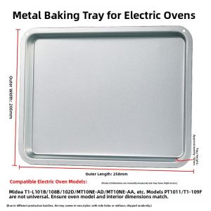 10-Liter Electric Oven Baking Tray Grid Pan Accessories Suitable for Midea Oven BBQ Cooking Kitchen Utensils Chinese Style