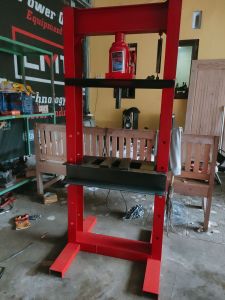 Alat Press Hidrolik Dongkrak Botol 50ton Manual Pelepas Bearing As Roda Belakang Mobil Multifungsi