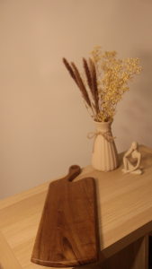 Papan Pemotong Kayu Jati Asli Premium | Teak Wood Cutting Board 39x16cm Tebal 2cm | Talenan Kayu Natural | Serving Tray Charcuterie Board Tapak Kek Hiasan Dapur Rustic | Wooden Chopping Board Malaysia | Tectona Furniture