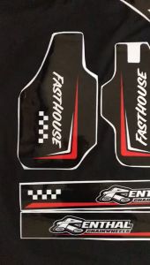 Decal Sticker Full Body CRF 150 L Warna Hitam List Merah