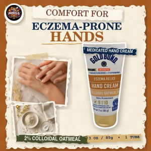 Gold Bond Eczema Relief Hand Cream 1 Pack 85g | USA Imported Colloidal Oatmeal Skin Protectant