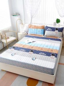 Childrens Bed Sheet Pure Cotton Cotton Padded Thickened Customized Thin Cocoanut Matting Patchwork Bed Tatami Bedspread Cartoon 1.2 Single Piece 1.5