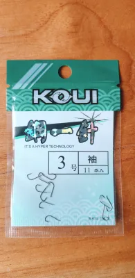 móc câu cá nhỏ lưỡi câu Koui lưỡi câu cá mương lưỡi câu siêu bén túi 11 lưỡi câu cá diếc rô đồng khính
