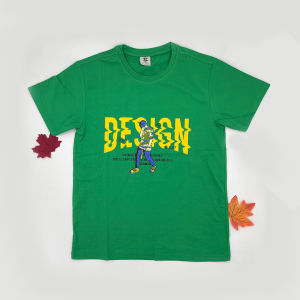 Áo thun trẻ em size lớn từ 40 - 60kg chất vải cotton mẫu mới nhất cho bé trai DES01