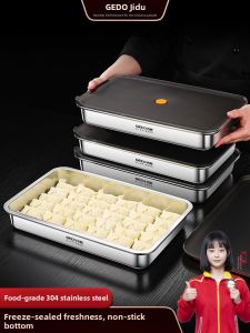 GEDO | Hộp Lưu Trữ Bánh Bao Đông Lạnh bằng Thép Không Gỉ 304 Đạt Tiêu Chuẩn Thực Phẩm