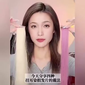 Tóc nối hight light nhà mây không bung phong cách hàn quốc-M19