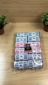 โรลม้วนผม แกนม้วนผม แบบมีที่หนีบในตัว เซทคละสี 12 ชิ้น ขนาดเส้นผ่านศูนย์กลาง 3 ซม. ยาว 7 ซม/ ตรงปก ส่งเร็ว