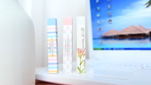 [iRojak] Rainbow Strip Candy Color Eraser Rubber Stationery Drawing Erasers Correction Gift 长条橡皮擦 Pemadam - ST08