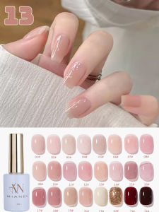MIANEL Ice-clear Nude Gel Nail PolishTop Popular Jelly Jade Gel Polish In SummerPerfect Nail Kit Used In Nails Art Salon