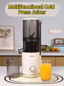 Slow juicer Cold Press Juicer Unique Filter Upgrated 113mm Wide Feeding Chute blender fruits and vegetables Extractor juice blender juice maker fruit juicer Household