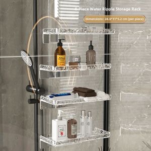 Acrylic Vanity Organizer Shelf