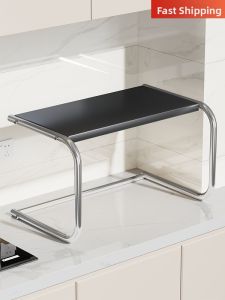 WUBUWEI | Multifunctional Microwave Oven Shelf Dual-layer Storage Rack