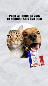 Bungener Advanced Supplement - Antarctic Krill Fish Oil for Dog & Cat 45ML (1.5ml x 30)