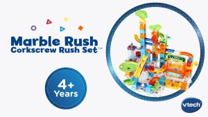 VTech Marble Rush Corkscrew Challenge Set Tumbler Cockscrew Age 4+ STEAM STEM Run / AppleBear