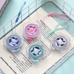 เทปวัดขนาด 2 เมตร แบบเมตริกและอิมพีเรียล ทนทาน อเนกประสงค์ ความแม่นยำสูง สำหรับใช้ในครัวเรือน วัดระยะหดตัวได้